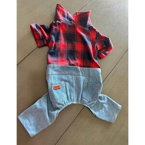 NWOT: pet outfit-size large